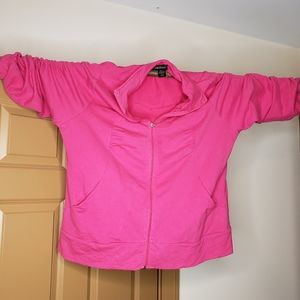 Lane Bryant Activewear Zippered Top 22/24